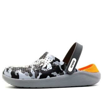 Crocs Literide Graphic Clogs “Grijs Zwart” 205359-97A