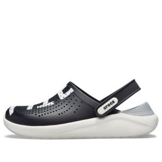 Crocs LiteRide Logo Clogs “Zwart Wit” 205554-066