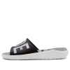 Crocs LiteRide LOGO Unisex Zwarte Pantoffels “Zwart Wit” 205562-066