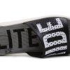 Crocs LiteRide LOGO Unisex Zwarte Pantoffels “Zwart Wit” 205562-066