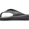 Crocs LiteRide Minimalistische Strandslippers Donkergrijs 205182-0DD