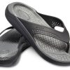 Crocs LiteRide Minimalistische Strandslippers Donkergrijs 205182-0DD