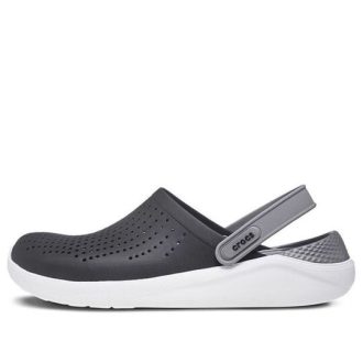 Crocs LiteRide Schoenen Sandalen Zwart Rookgrijs Unisex 204592-05M