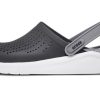 Crocs LiteRide Schoenen Sandalen Zwart Rookgrijs Unisex 204592-05M