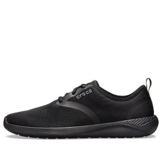 Crocs LiteRide schoenen stof “Zwart” 205162-060