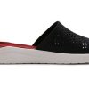 Crocs LiteRide Slides “Rood Zwart Wit” 205183-066