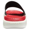 Crocs LiteRide Slides “Rood Zwart Wit” 205183-066
