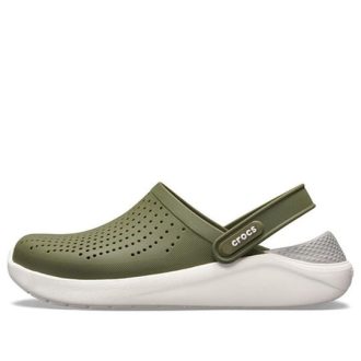 Crocs LiteRide strandschoenen legergroen 204592-37P