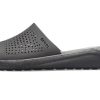 Crocs LiteRide Zwartgrijze Sandalen “Zwartgrijs” 205183-0DD