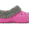 Crocs Mammoth EVO gevoerde klompen “Roze Grijs” 12878-626