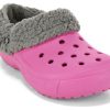 Crocs Mammoth EVO gevoerde klompen “Roze Grijs” 12878-626