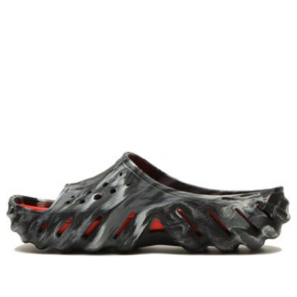 Crocs Marbled Echo Slide “Zwart” 208467-0X9