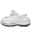 Crocs Mega Crush Clogs “Wit Zilver” 209357-100
