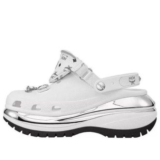 Crocs Mega Crush Clogs “Wit Zilver” 209357-100