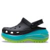 Crocs Mega Crush Clogs “Zwart Multi” 207988-0C4