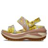 Crocs Mega Crush Retro Floral Sandalen “Vanilla Cork” 208966-1LQ