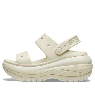 Crocs Mega Crush Sandaal “Bone” 207989-2Y2