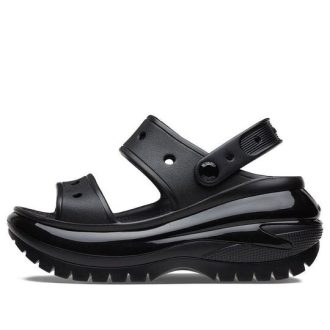 Crocs Mega Crush Sandaal “Zwart” 207989-001