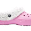 Crocs Mommoth Evo Clog Lichtgewicht Slijtvaste Stay Warm Sportpantoffels Roze 12878-6U5