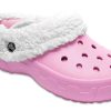 Crocs Mommoth Evo Clog Lichtgewicht Slijtvaste Stay Warm Sportpantoffels Roze 12878-6U5
