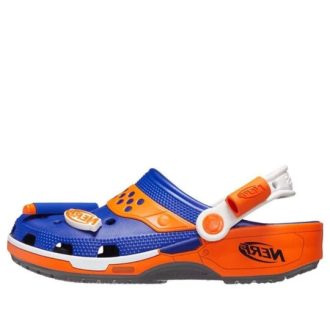 Crocs Nerf Classic Clogs “Blauw Oranje” 209309-0DA