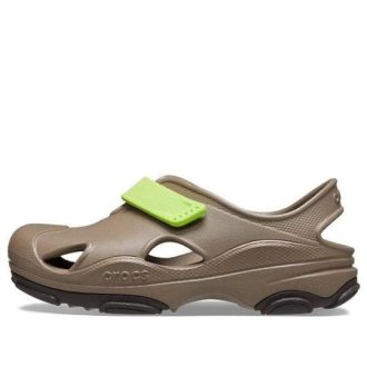 Crocs (PS) All Terrain Fisherman Sandals “Beige Groen” 208351-260