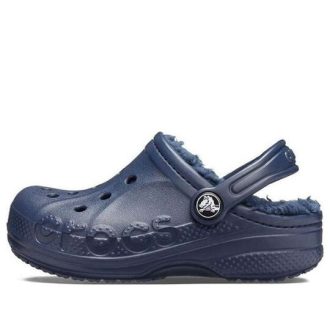Crocs (PS) Classic Baya gevoerde klomp “Navy” 207500-463