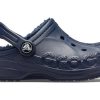 Crocs (PS) Classic Baya gevoerde klomp “Navy” 207500-463