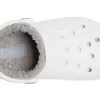 Crocs (PS) Classic Baya gevoerde klomp “Wit Grijs” 207500-11H