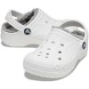 Crocs (PS) Classic Baya gevoerde klomp “Wit Grijs” 207500-11H