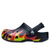 Crocs (PS) Classic Flame Broiled Clog “Zwart Rood Groen” 206629-0X9