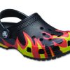 Crocs (PS) Classic Flame Broiled Clog “Zwart Rood Groen” 206629-0X9