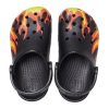 Crocs (PS) Classic Flame Broiled Clog “Zwart Rood Groen” 206629-0X9
