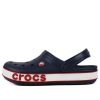 Crocs (PS) Corcband Bold Logo Minimalistic Casual Blue Red Sandalen “Blue Red” 206022-4CC