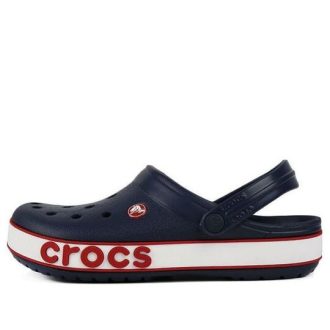 Crocs (PS) Corcband Bold Logo Minimalistic Casual Blue Red Sandalen “Blue Red” 206022-4CC