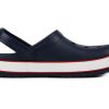 Crocs (PS) Corcband Bold Logo Minimalistic Casual Blue Red Sandalen “Blue Red” 206022-4CC
