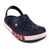 Crocs (PS) Corcband Bold Logo Minimalistic Casual Blue Red Sandalen “Blue Red” 206022-4CC