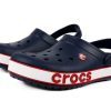 Crocs (PS) Corcband Bold Logo Minimalistic Casual Blue Red Sandalen “Blue Red” 206022-4CC