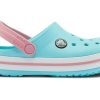 Crocs (PS) Crocband Clogs “Blauw Roze” 207005-4S3
