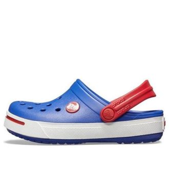 Crocs (PS) Crocband II klompen “Blauw Wit Rood” 11990-4BF