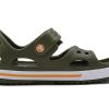 Crocs (PS) Flat Casual Army Green Sandalen 14854-309