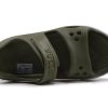 Crocs (PS) Flat Casual Army Green Sandalen 14854-309
