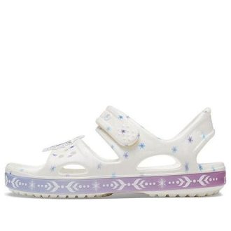 Crocs (PS) Grappige Frozen Witte Sandalen 206172-100