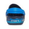 Crocs (PS) Grappige haaienpatroon outdoor platte hak sport diepblauwe sandalen 207070-410
