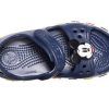 Crocs (PS) Grappige Mickey Velcro Outdoor Open Toe Flat Heel Sports Diepblauwe Sandalen 206171-410