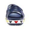 Crocs (PS) Grappige Mickey Velcro Outdoor Open Toe Flat Heel Sports Diepblauwe Sandalen 206171-410
