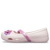 Crocs (PS) Lina Charm Flat Flowers lichtroze sandalen 205529-6PI