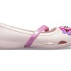 Crocs (PS) Lina Charm Flat Flowers lichtroze sandalen 205529-6PI
