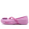 Crocs (PS) Lina Flat Small Casual Roze Sandalen 205040-6I2