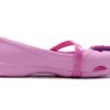 Crocs (PS) Lina Flat Small Casual Roze Sandalen 205040-6I2